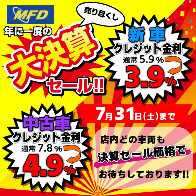 年に一度の売り尽くし！大決算セール！ Mfdモトフィールドドッカーズ東京本店