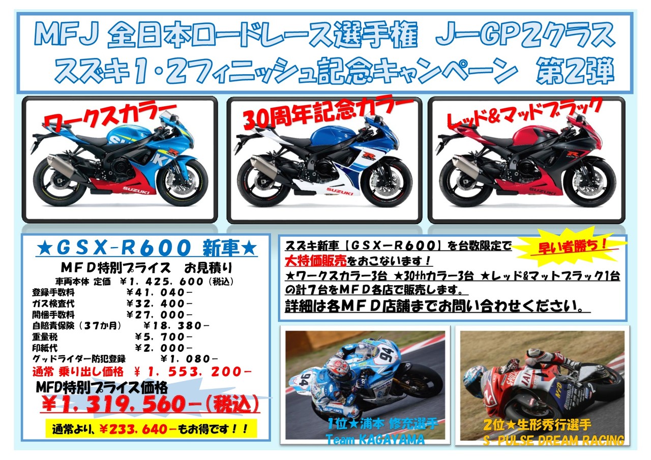 ★★ＧＳＸ-Ｒ600